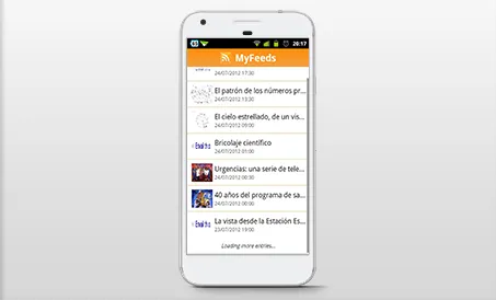 Feed news list
